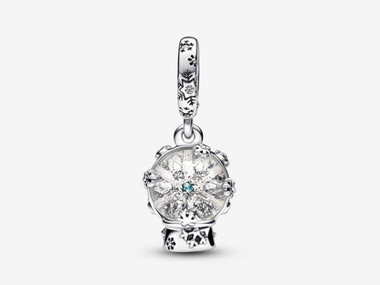Snowflake Snow Globe Dangle Charm