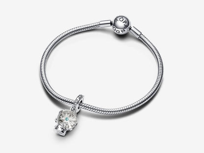 Snowflake Snow Globe Dangle Charm