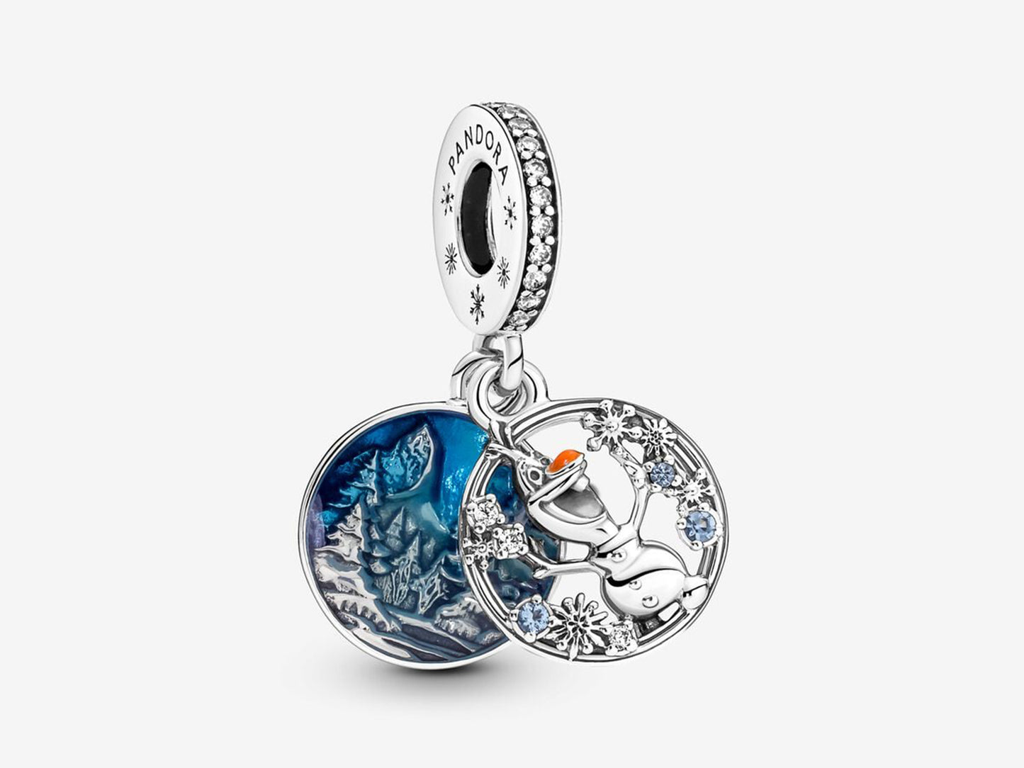 Snowman Hugs Charm