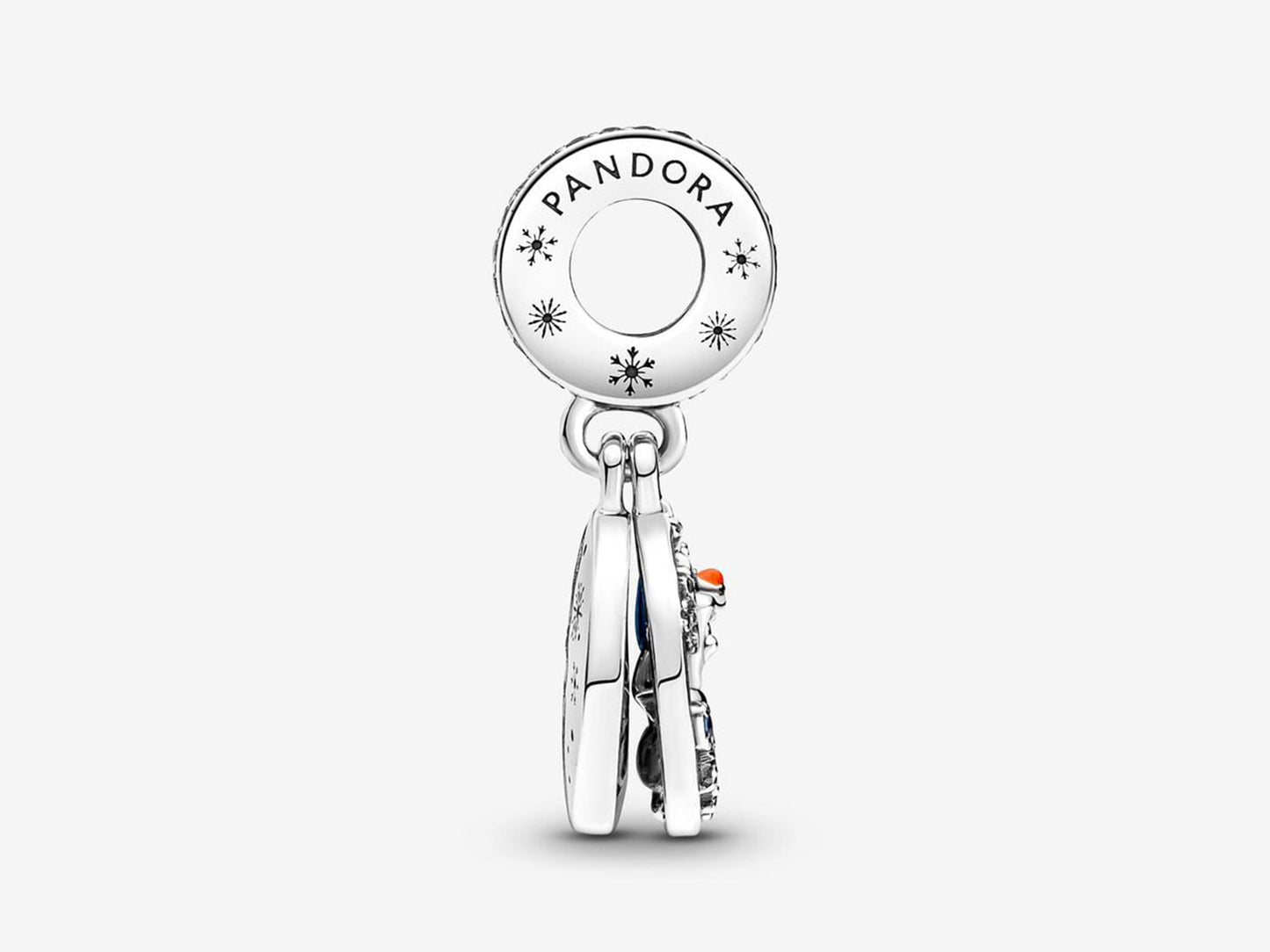 Snowman Hugs Charm