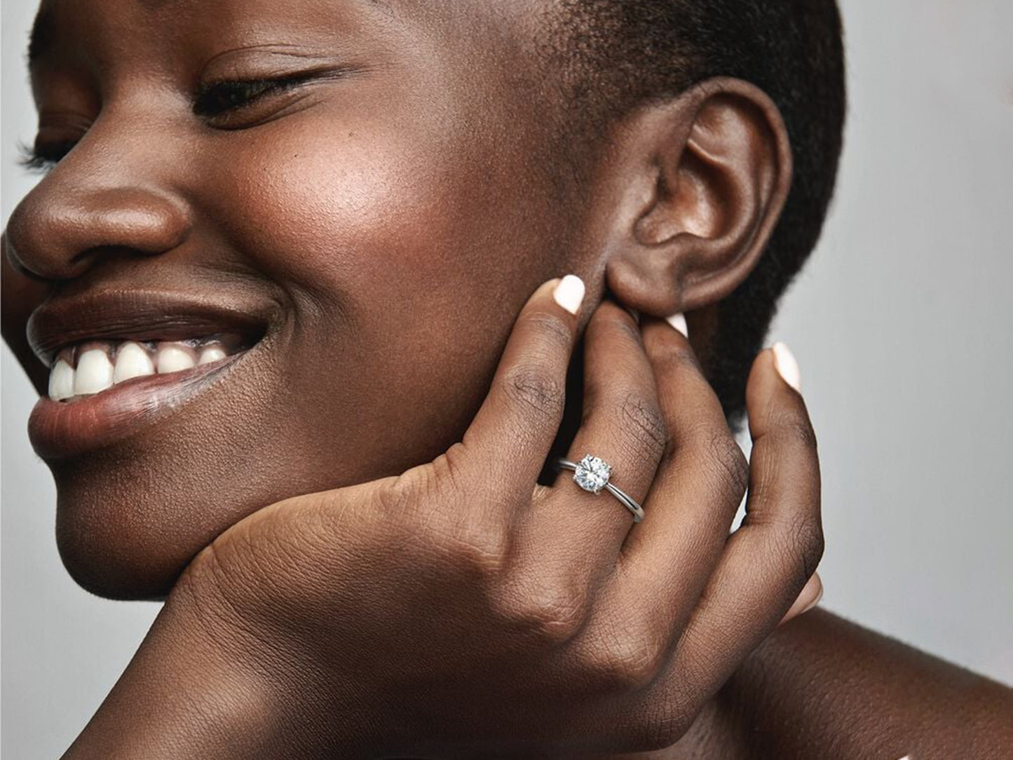 Sparkling Solitaire Ring