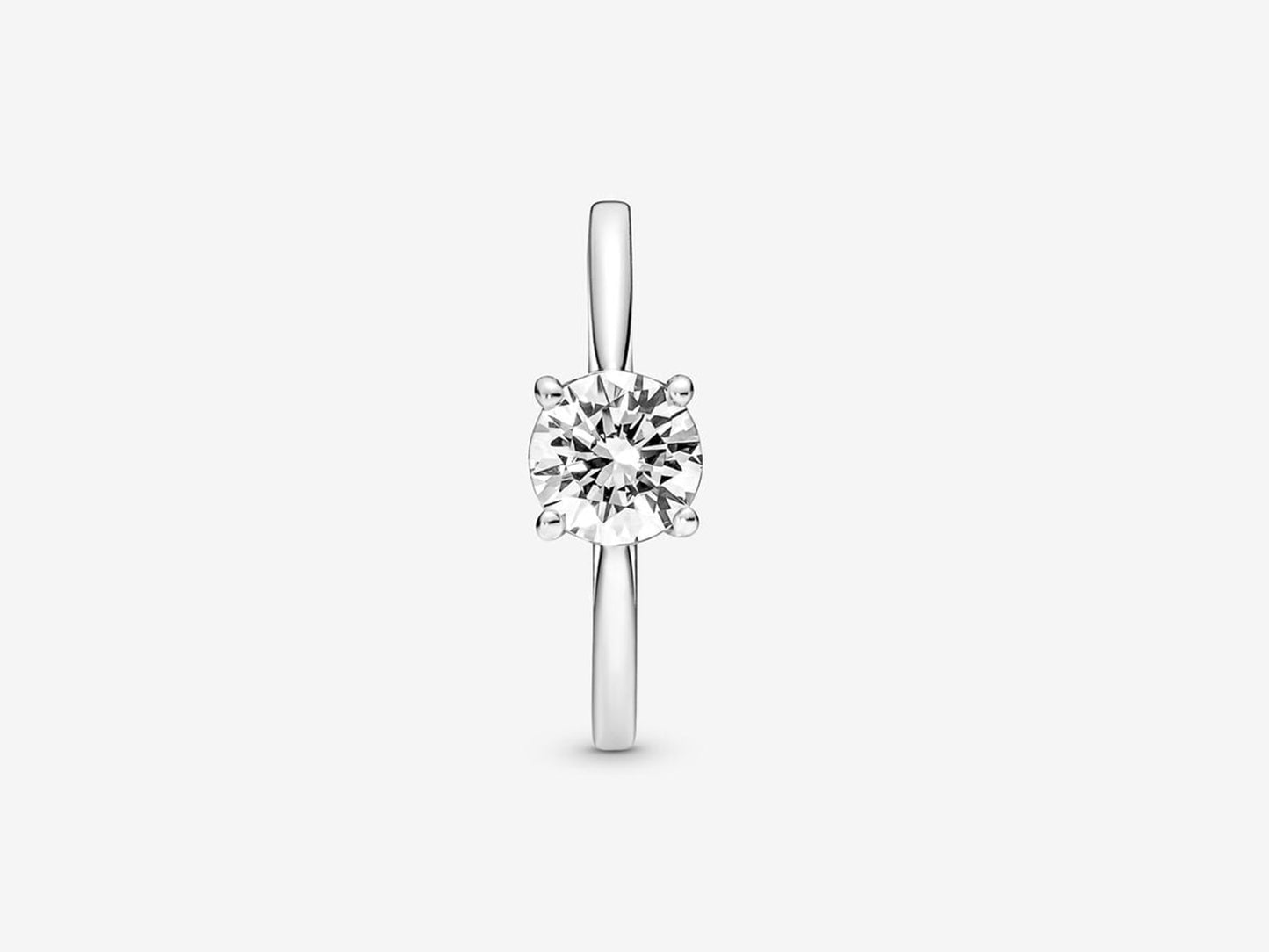 Sparkling Solitaire Ring