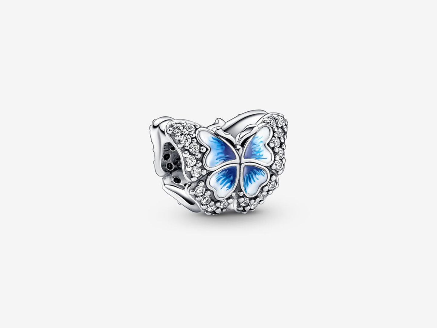 Blue Butterfly Sparkling Charm