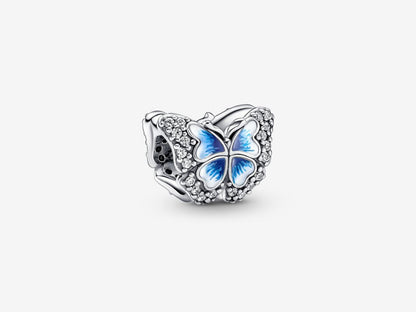 Blue Butterfly Sparkling Charm