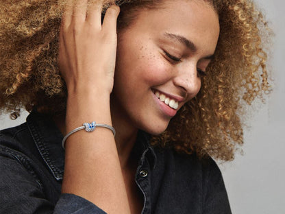 Blue Butterfly Sparkling Charm