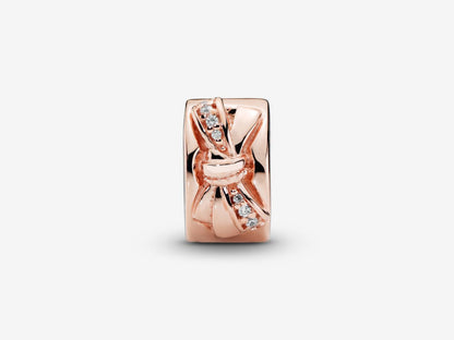 Sparkling Bow Clip Charm