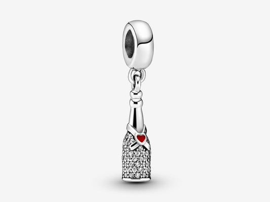 Sparkling Wine Bottle Dangle Charm