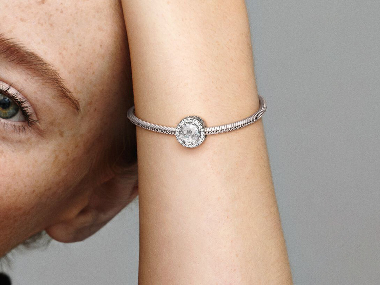 Sparkling Clear Elegance Charm