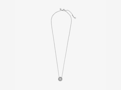 Sparkling Double Halo Collier Necklace