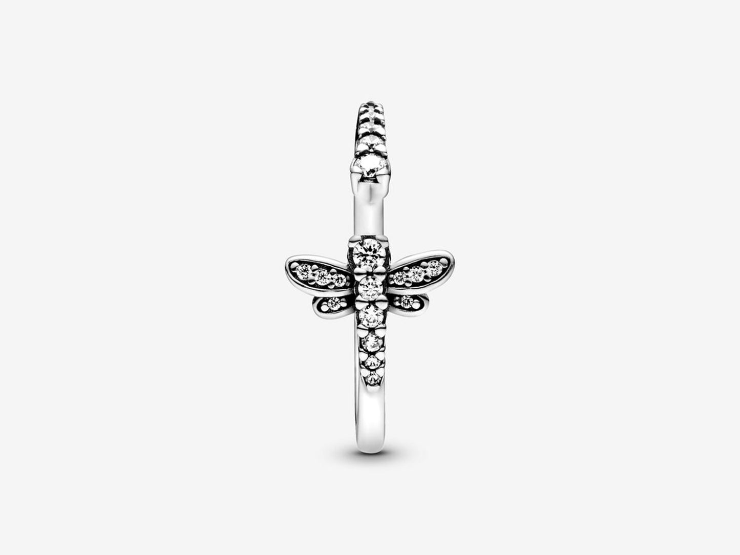 Sparkling Dragonfly Ring