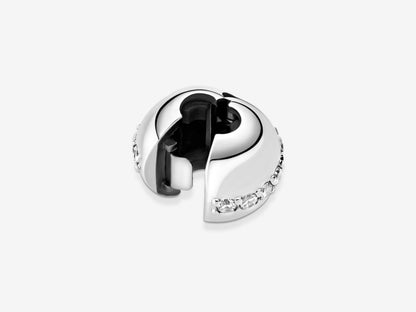 Sparkling Halo Clasp Charm
