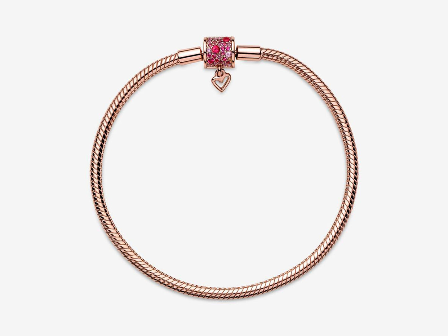 Sparkling Heart Barrel Chain