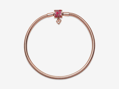 Sparkling Heart Barrel Chain
