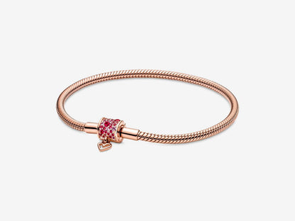 Sparkling Heart Barrel Chain