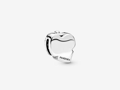 Sparkling Leaf Clasp Charm