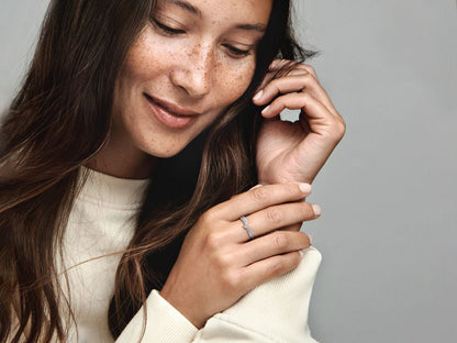 Sparkling Leaves Ring