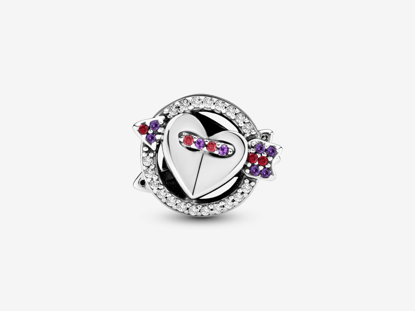 Sparkling Love Arrow Charm