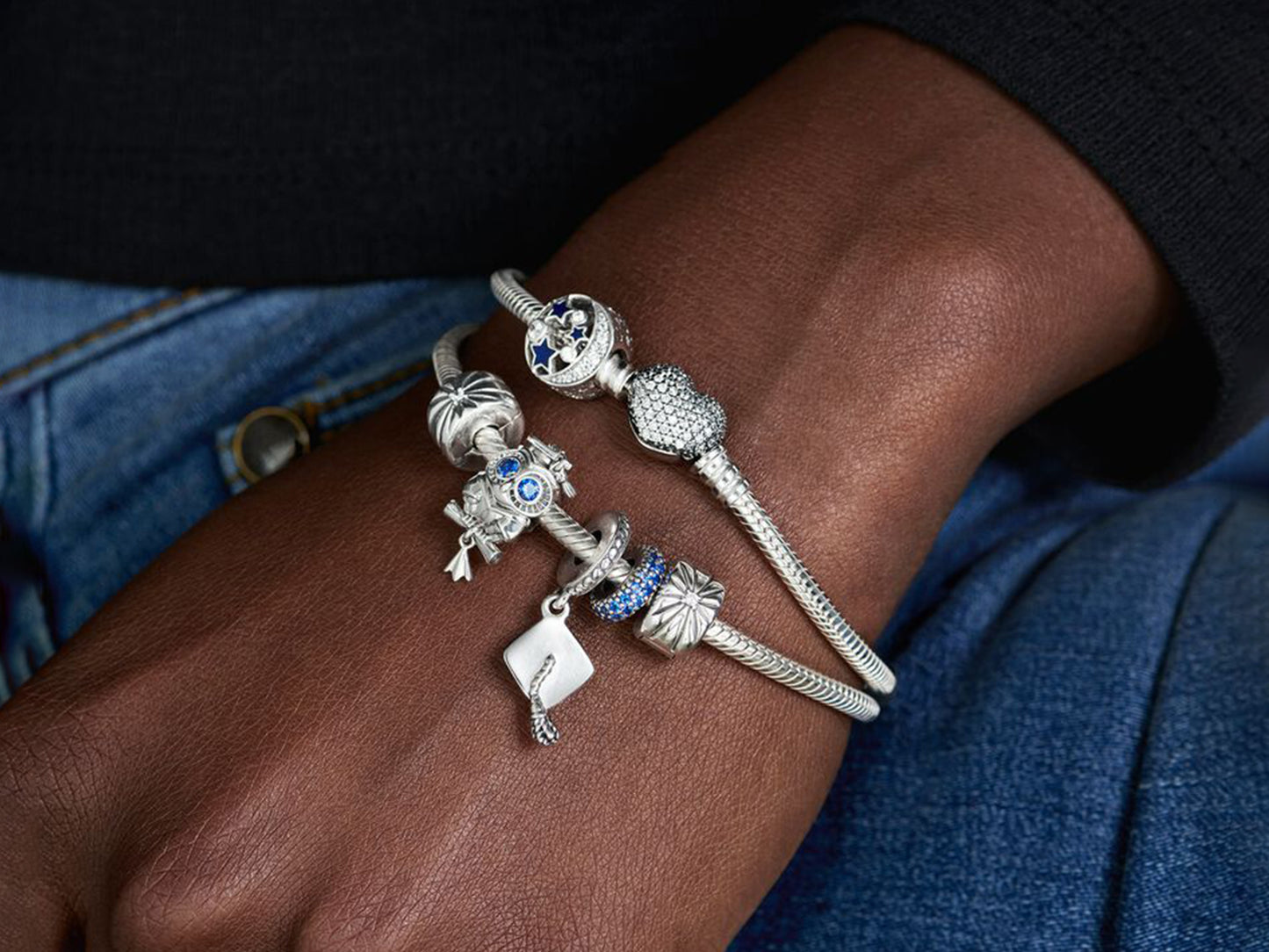 Sparkling Night Sky Charm