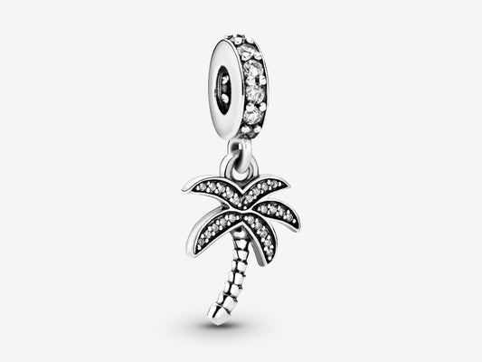 Sparkling Palm Tree Charm