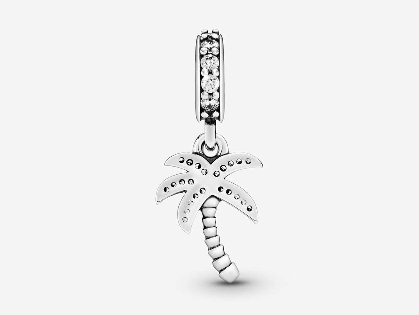 Sparkling Palm Tree Charm