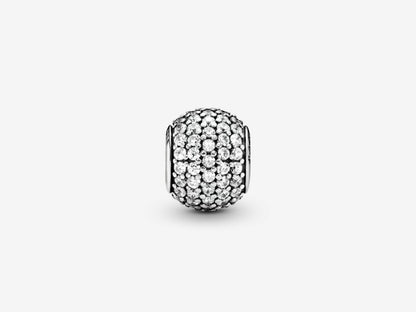 Sparkling Pave Bead Charm