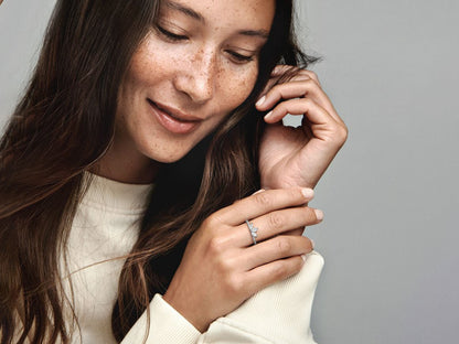 Sparkling Herbarium Cluster Ring