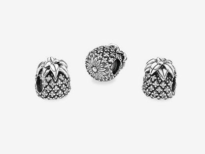 Sparkling Pineapple Charm