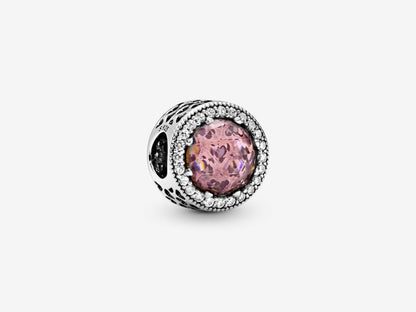 Sparkling Rose Charm