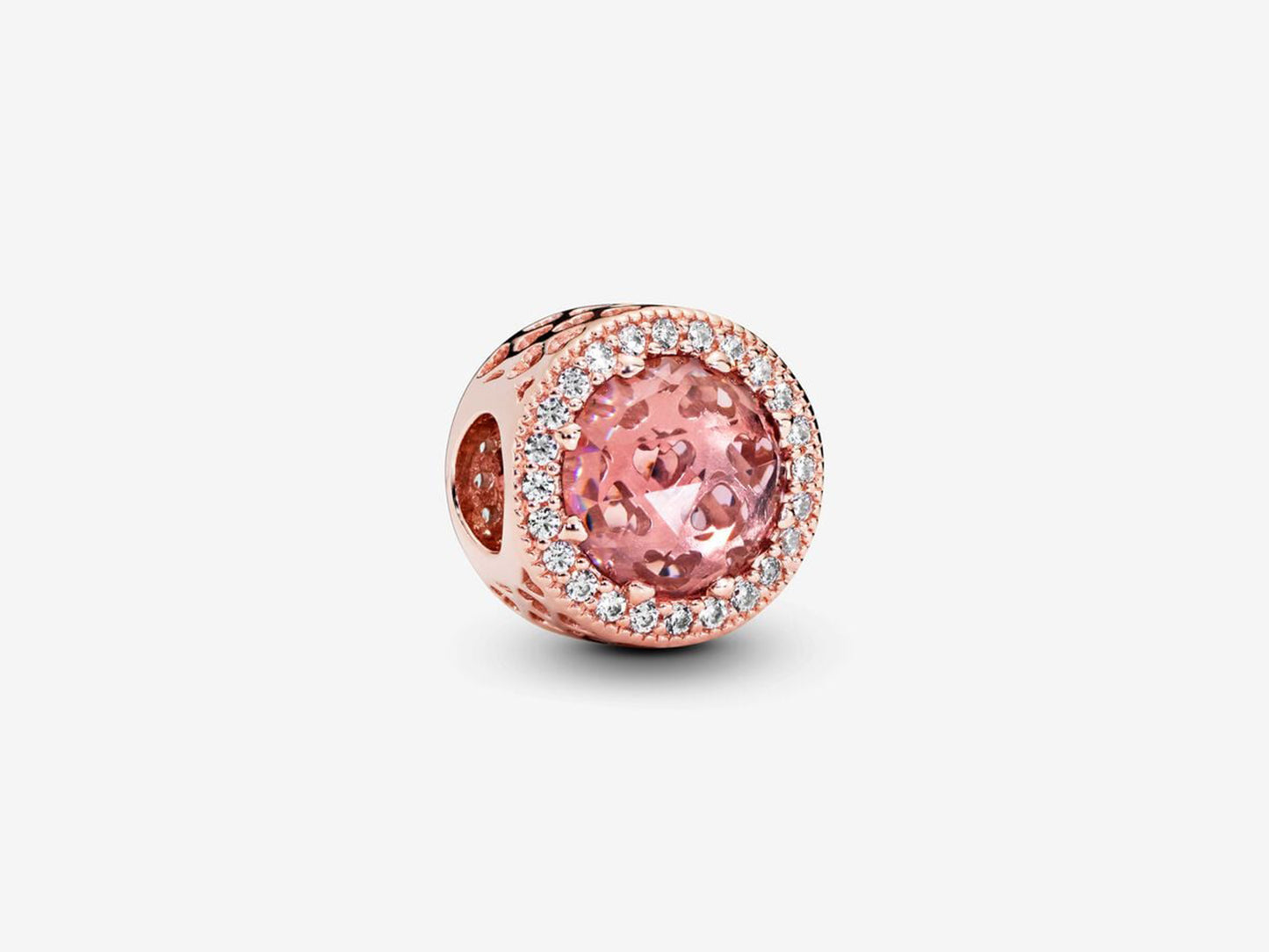 Sparkling Rose Charm
