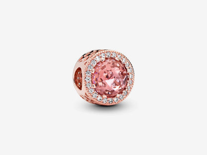 Sparkling Rose Charm