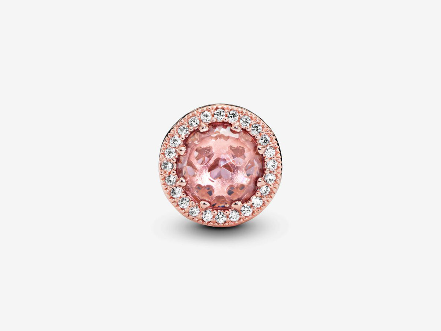 Sparkling Rose Charm