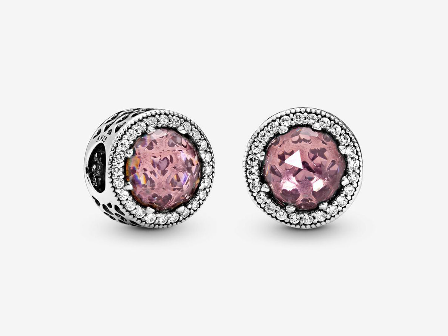 Sparkling Rose Charm