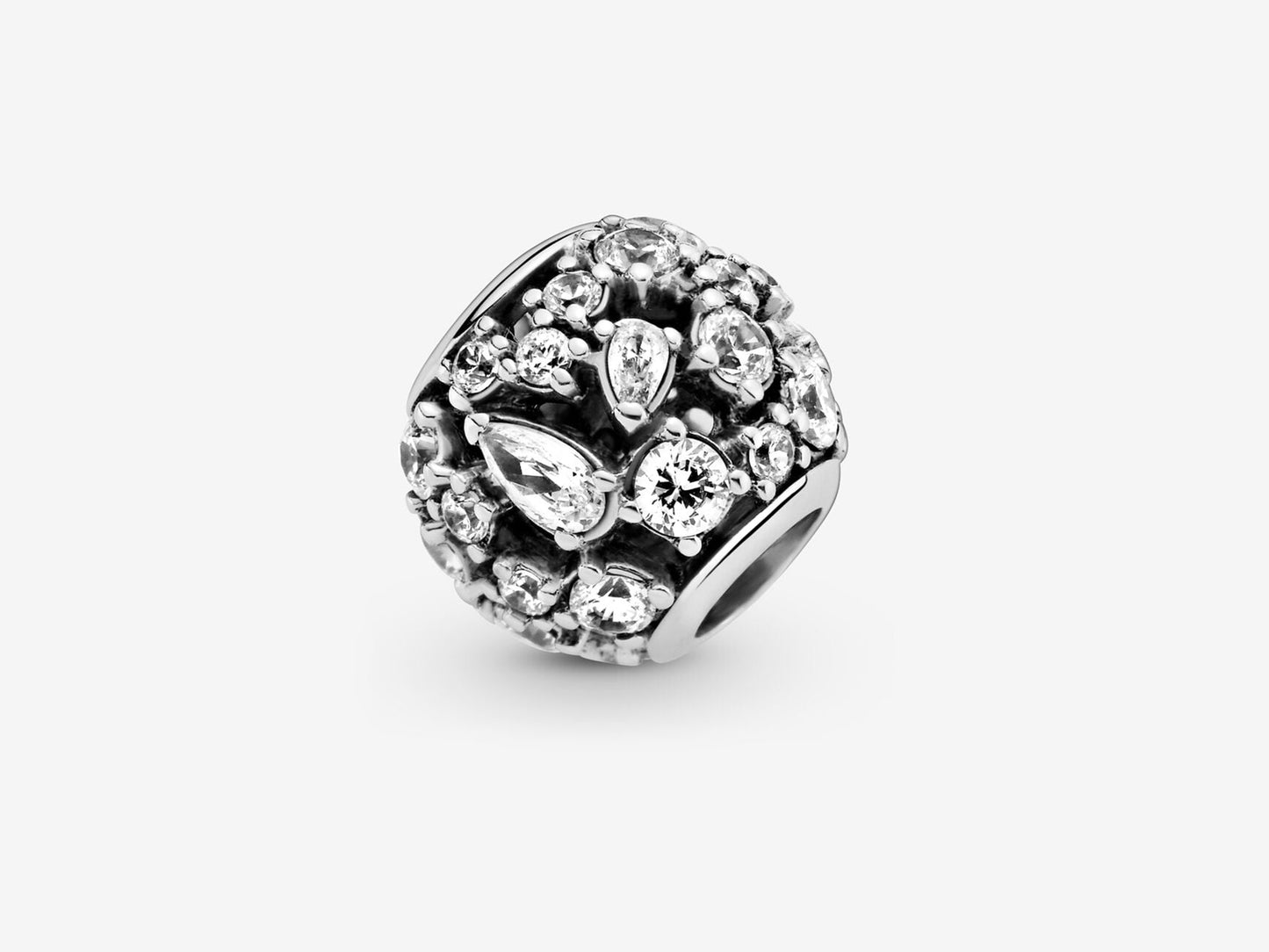 Sparkling Round Cutout Charm