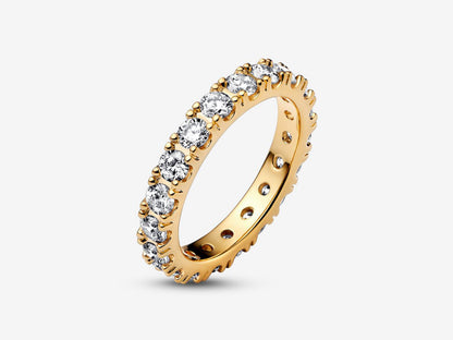 Sparkling Row Eternity Ring