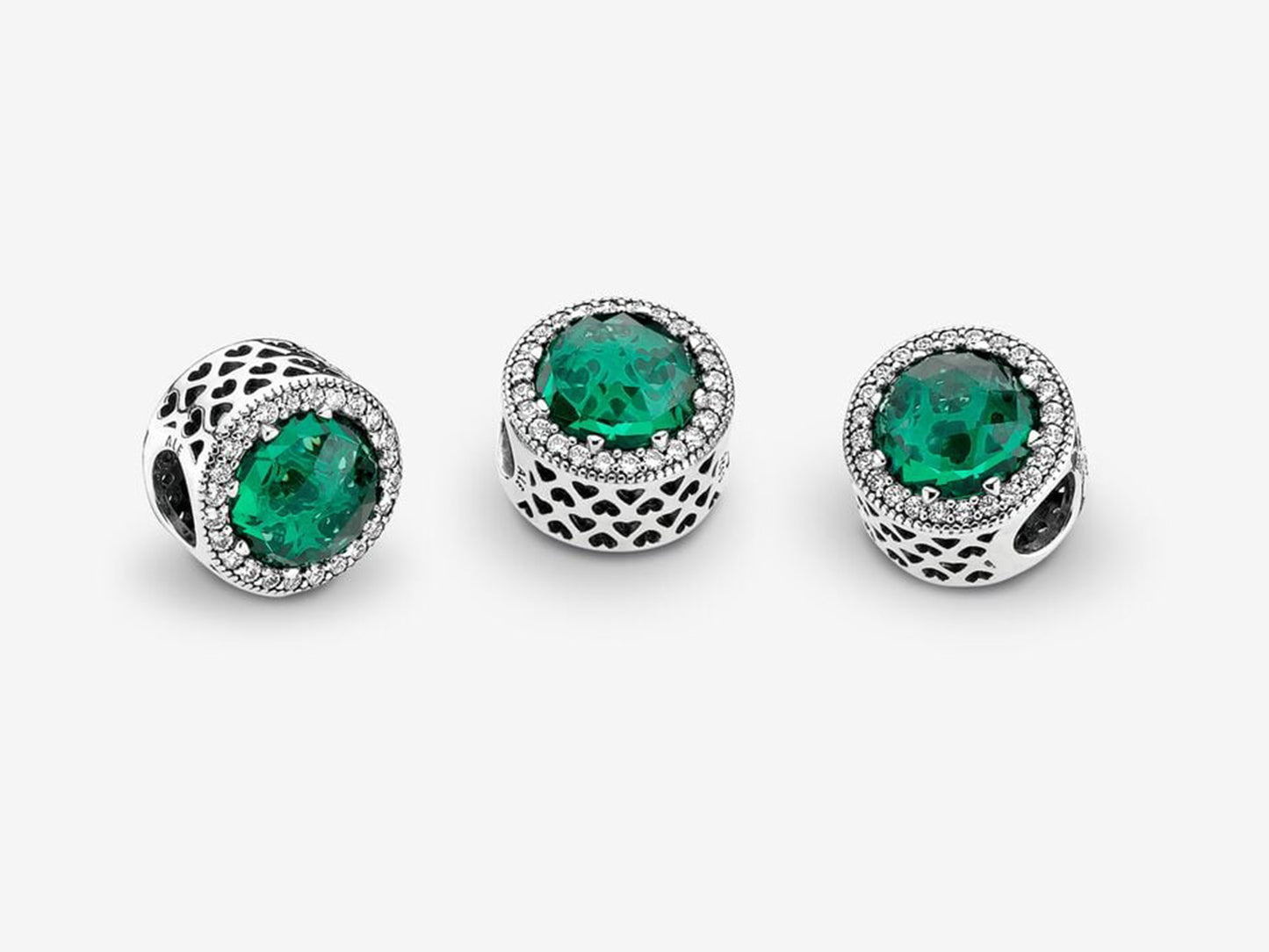 Sparkling Seaweed Green Charm