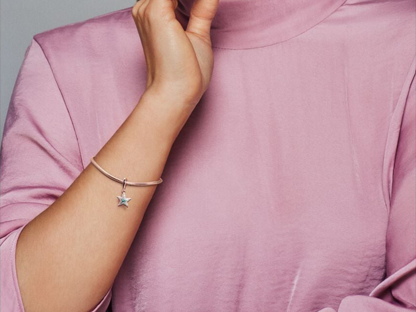 Sparkling Starfish Dangle Charm