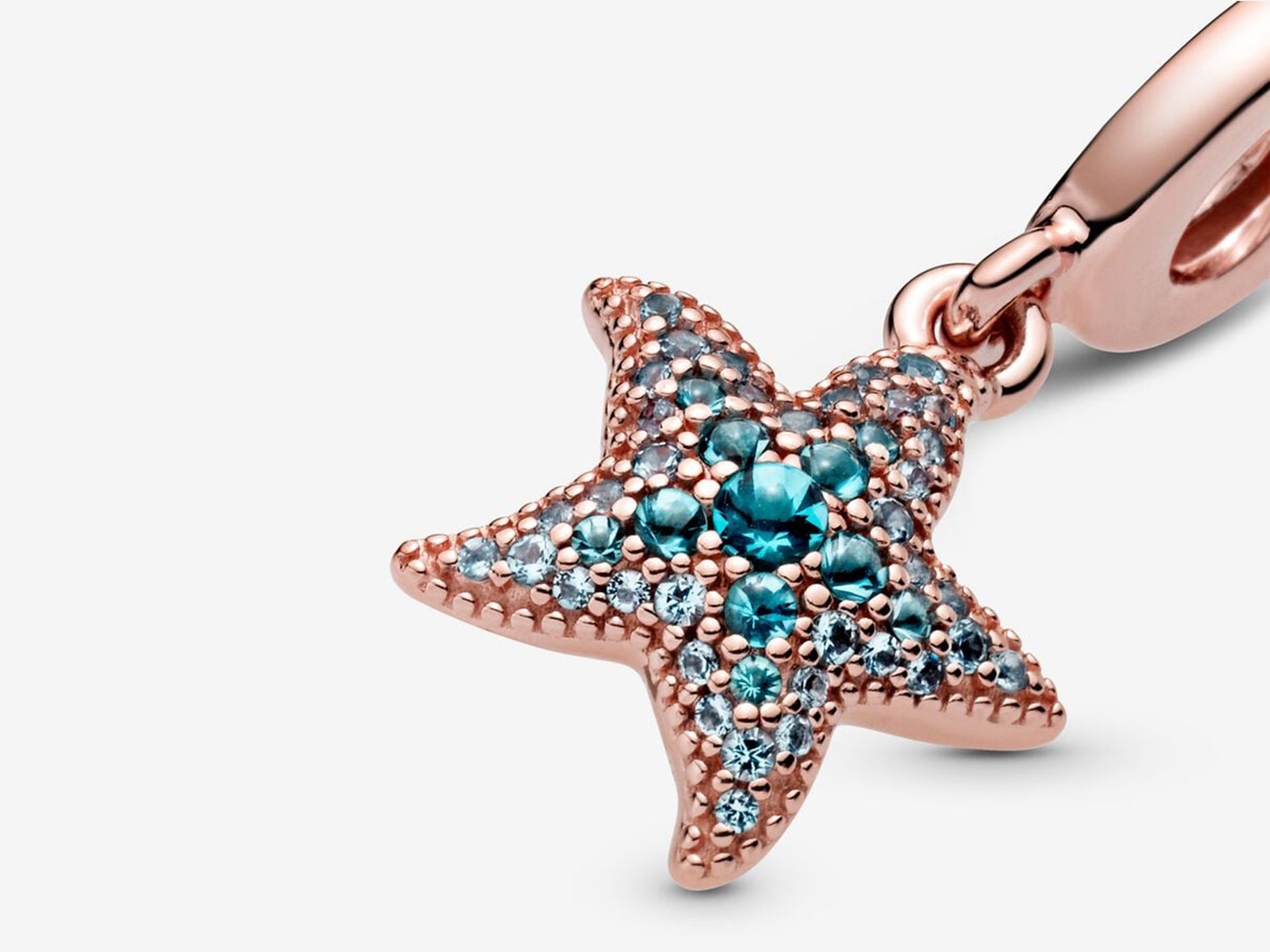 Sparkling Starfish Dangle Charm