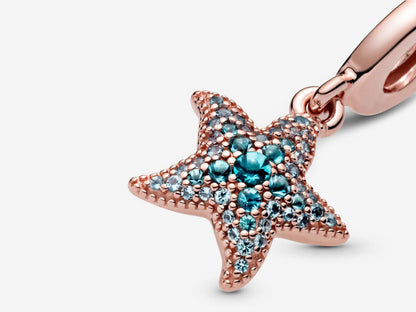 Sparkling Starfish Dangle Charm