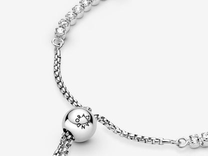 Sparkling Slider Tennis Bracelet