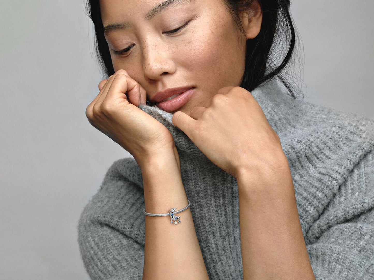 Star & Crescent Moon Charm