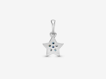 Bright Blue Star Pendant