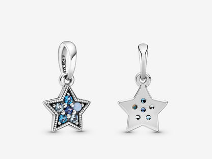 Bright Blue Star Pendant
