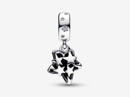 Celestial Galaxy Star Murano Dangle Charm