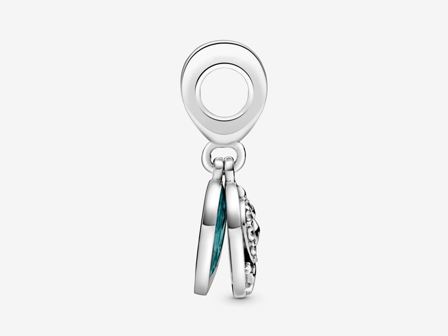 Stork and Twinkling Stars Charm