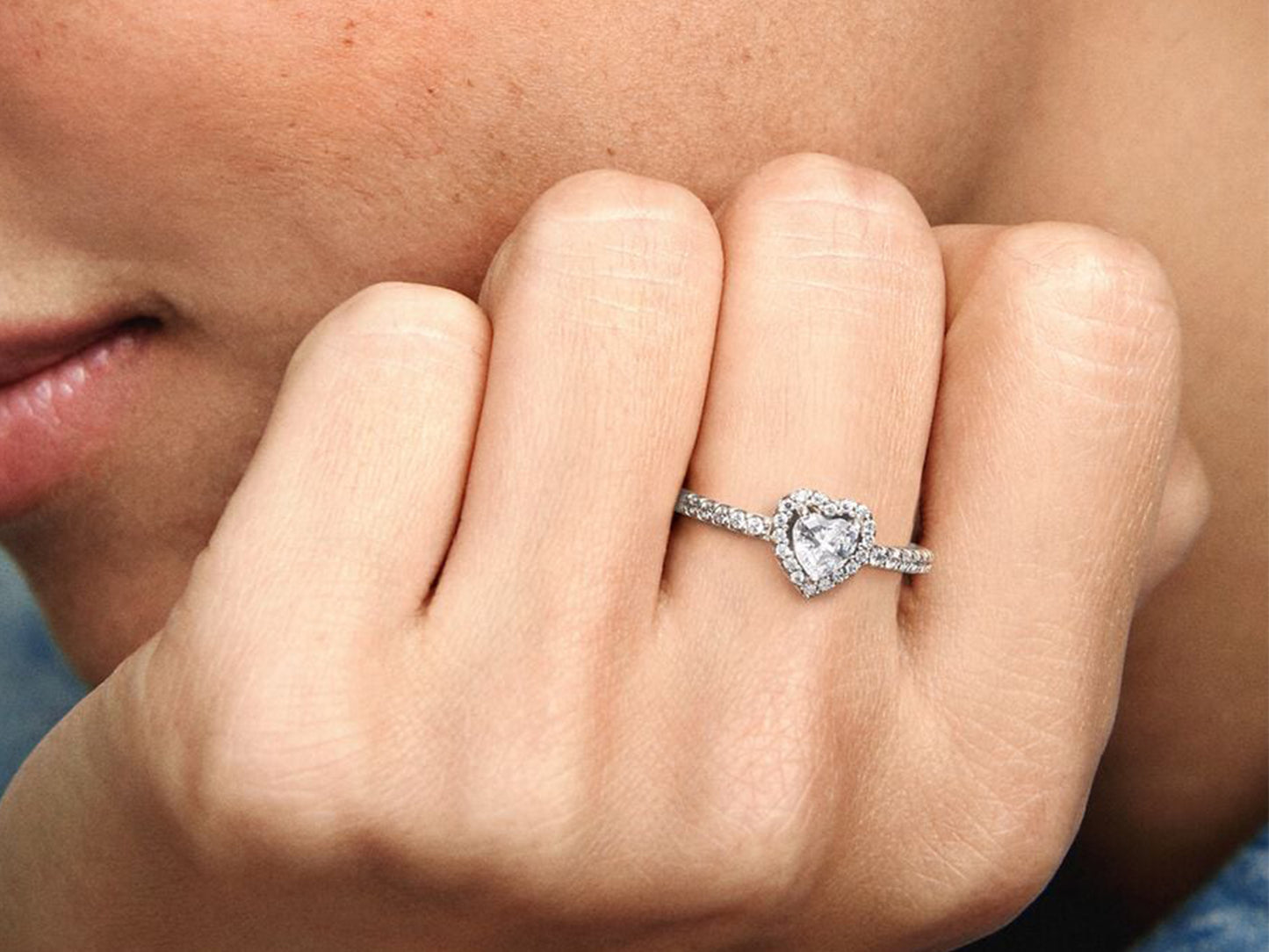 Elevated Heart Ring