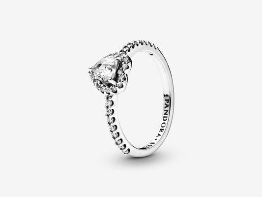Elevated Heart Ring