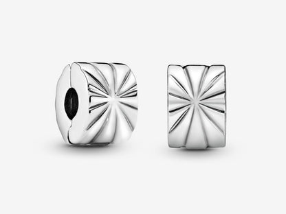 Sunbeam Silver Clip Charm