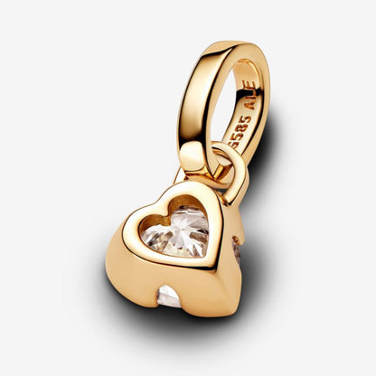 Lab-grown Diamond Heart Pendant 0.25 carat tw 14k Gold