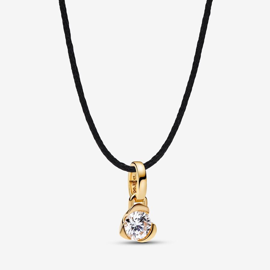 Lab-grown Diamond Heart Pendant 0.25 carat tw 14k Gold