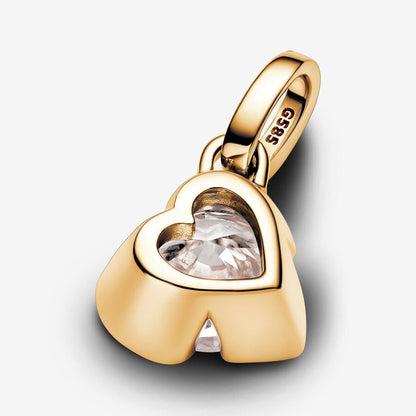 Lab-grown Diamond Heart Pendant 0.75 carat tw 14k Gold